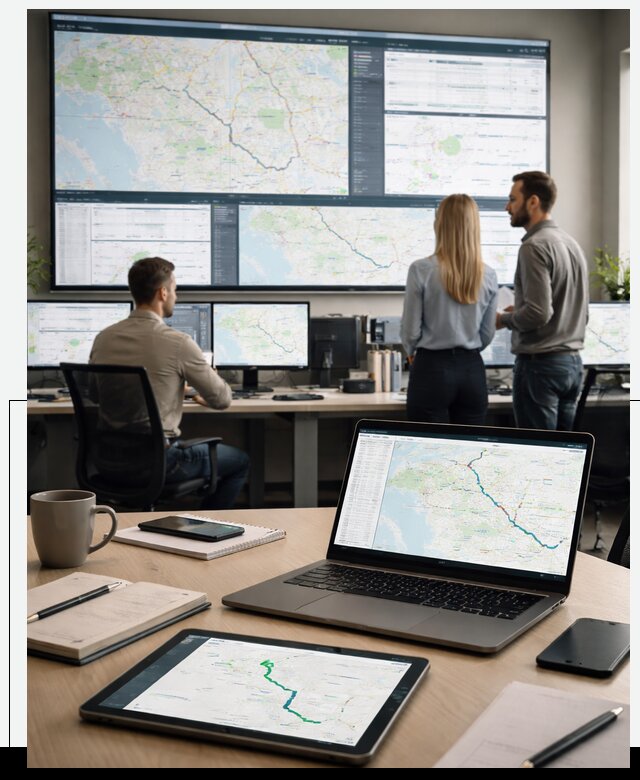 Трекинг грузов и Fleet Management, мониторинг автопарка в Азове